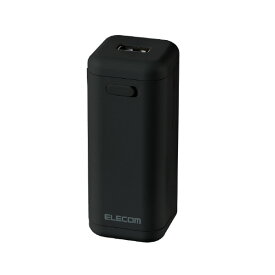 エレコム 乾電池式モバイルバッテリー(A×1) ブラック DE-KD01BK [DEKD01BK]