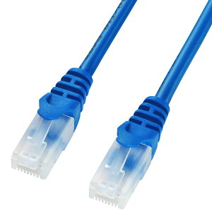 �T�����T�v���C �c���܂�h�~CAT5eLAN�P�[�u��(1�D0m) �u���[ LA-Y5TS-01BL [LAY5TS01BL]