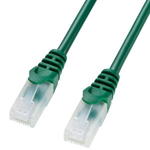 �T�����T�v���C �c���܂�h�~CAT5eLAN�P�[�u��(10�D0m) �O���[�� LA-Y5TS-10G [LAY5TS10G]