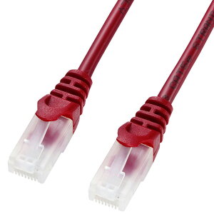 �T�����T�v���C �c���܂�h�~CAT5eLAN�P�[�u��(10�D0m) ���b�h LA-Y5TS-10R [LAY5TS10R]�yMRTP�z