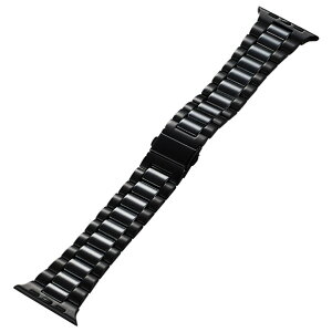 �G���R�� Apple Watch�p�Z���~�b�N�o���h(45/44/42mm) �u���b�N AW-44BDCE3BK [AW44BDCE3BK]