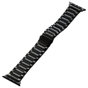 �G���R�� Apple Watch�p�v���~�A���X�e�����X�o���h(45/44/42mm) �u���b�N AW-44BDSS3BK [AW44BDSS3BK]�ySPMP�z