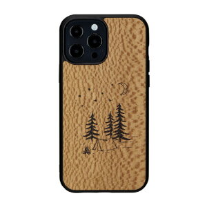 Man & Wood iPhone 13 Pro Max�p�V�R�؃P�[�X camp I21243I13PM [I21243I13PM]