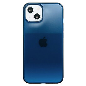 CRYSTAL ARMOR iPhone 13用HEXAGON クリアケース MATTE SUNSET BLUE PEI24-HX-MSB [PEI24HXMSB]
