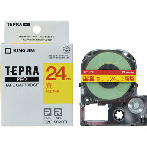 �L���O�W�� �e�v�� PRO�e�[�v�J�[�g���b�W �J���[���x��(�p�X�e��) 24mm�� ��/�ԕ��� SC24YR [SC24YR]�yFMPT�z