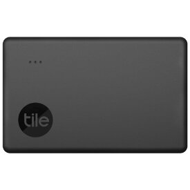 Tile Bluetoothトラッカー 電池交換不可(最大約3年) Slim(2022) ブラック RT-41001-AP [RT41001AP]