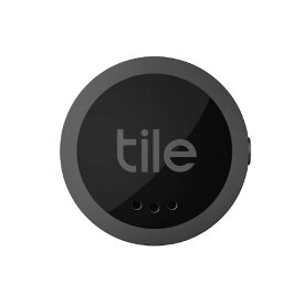 Tile Bluetoothトラッカー 電池交換不可(最大約3年) Sticker(2022) ブラック RT-42001-AP [RT42001AP]