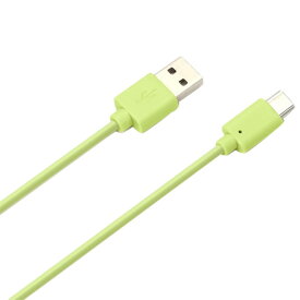 PGA USB Type-C USB Type-A コネクタ USBケーブル 1．2m グリーン PG-CUC12M05 [PGCUC12M05]【JPSS】