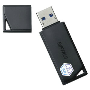 BUFFALO USB3�D2(Gen1) �R�E�C���X�E�R��USB������(64GB) �u���b�N RUF3-KVB64G-BK [RUF3KVB64GBK]