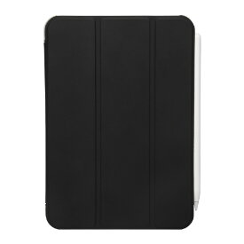 バッファロー iPad mini(第6世代)用ハイブリッドマットレザーケース ブラック BSIPD2108CHLBK [BSIPD2108CHLBK]【MAAP】