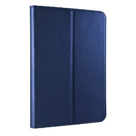バッファロー iPad mini(第6世代)用マルチアングルレザーケース ブルー BSIPD2108CLMBL [BSIPD2108CLMBL]