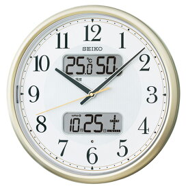 SEIKO 電波掛時計 KX384S [KX384S]