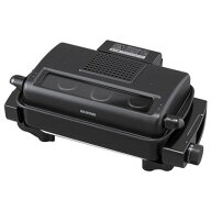 アイリスオーヤマ マルチロースター (容器付) ブラック EMT-1103-B [EMT1103B]【RNH】【JSPM】