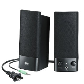 サンワサプライ マルチメディアスピーカー ブラック MM-SPL2N3 [MMSPL2N3]