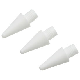 エレコム 充電式タッチペン交換用ペン先(P-TPACSTAP02BK/P-TPACSTAP02WH専用) ホワイト P-TIPACSTAP02WH [PTIPACSTAP02WH]