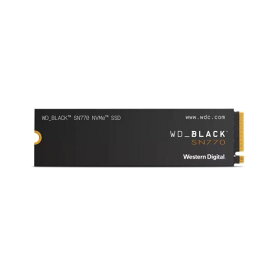Western Digital WD BLACK SN770 NVMe M．2 SSD 250GB WDS250G3X0E [WDS250G3X0E]【MAAP】