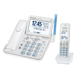 パナソニック デジタルコードレス電話機(受話子機+子機1台タイプ) パールホワイト VE-GD78DL-W [VEGD78DLW]