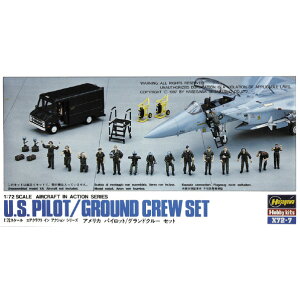 1/72 �A�����J �p�C���b�g/�O�����h�E�N���[�Z�b�g X72-7