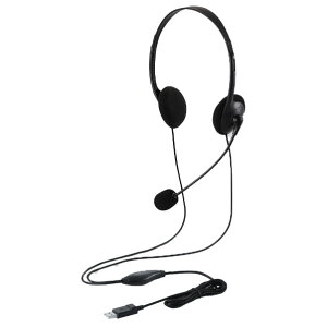 �G���R�� Type-C�ϊ��t�������I�[�o�[�w�b�h�Z�b�g �u���b�N HS-HP22UCBK [HSHP22UCBK]