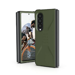 URBAN ARMOR GEAR Galaxy Z Fold3 5GpϏՌP[X UAG CIVILIAN I[u UAG-GLXZFD3C-OL [UAGGLXZFD3COL]
