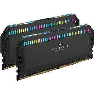 Corsair 32GB(2×16GB) DDR5 DRAM 6200MHz C36 Lbg DOMINATOR PLATINUM RGB ubN CMT32GX5M2X6200C36 [CMT32GX5M2X6200C36]