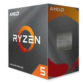 【マラソン期間中各種エントリーでポイントUP】AMD CPU Ryzen 5 4500 Wraith Stealth Cooler BOX(6C/12T、3.6GHz、65W) 100-100000644BOX [100100000644BOX]