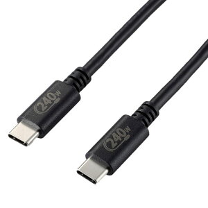 GR USB2D0P[u(FؕiEUSB Type-C to USB Type-C) 2D0m ubN U2C-CCPE20NBK [U2CCCPE20NBK]