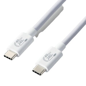 GR USB4P[u(FؕiEUSB Type-C to USB Type-C) 1D0m zCg USB4-CCPE10NWH [USB4CCPE10NWH]yPTOCz