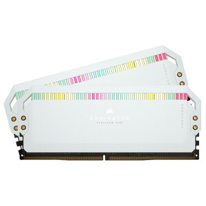Corsair DOMINATOR PLATINUM RGB DDR5(16GB×2) CMT32GX5M2X6200C36W [CMT32GX5M2X6200C36W]