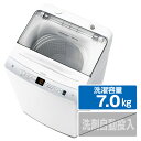 ハイアール 7．0kg全自動洗濯機 オリジナル ホワイト JW-U70EA-W [JWU70EAW]【RNH】【NGAP】