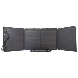 EcoFlow EFDELTA用110W ソーラーチャージャー ブラック EFSOLAR110N [EFSOLAR110N]【AMUP】