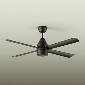 ダイコウデンキ DCモーター搭載シーリングファン 灯具なし 黒 ASN-015 [ASN015]【DCSP】