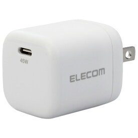 エレコム USB Power Delivery 45W AC充電器(C×1) ホワイト ACDC-PD2245WH [ACDCPD2245WH]【JLMP】