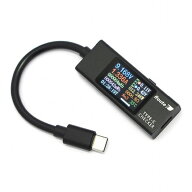 ルートアール USB Type-C電圧・電流チェッカー ブラック RT-TC6VABK [RTTC6VABK]