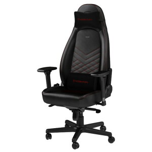 noblechairs �Q�[�~���O�`�F�A ICON(�A�C�R��) �u���b�N/���b�h NBL-ICN-PU-BRD-SGL-ED [NBLICNPUBRDSGLED]�yMAYP�z