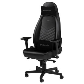 noblechairs ゲーミングチェア ICON(アイコン) ブラック NBL-ICN-PU-BLA-SGL-ED [NBLICNPUBLASGLED]【MAAP】