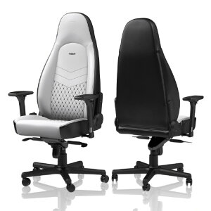 noblechairs �Q�[�~���O�`�F�A ICON(�A�C�R��) �v���~�A���z���C�g NBL-ICN-PU-WBK-SGL-ED [NBLICNPUWBKSGLED]�yMAYP�z