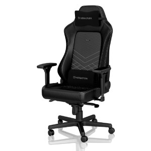 noblechairs �Q�[�~���O�`�F�A HERO(�q�[���[) �u���b�N/�z���C�g NBL-HRO-PU-BPW-SGL-ED [NBLHROPUBPWSGLED]�yMAYP�z