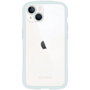 NATURALdesign iPhone 14/13�p�w�ʌ^�P�[�X �}�b�g���o�[���H CHROME-CLEAR �~���g IP22-61-CHC03 [IP2261CHC03]