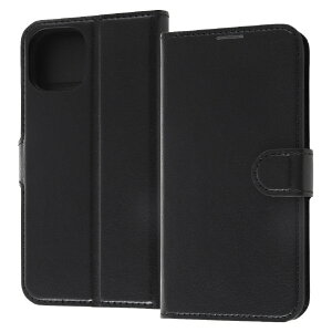 ���C�A�E�g iPhone 14/13�p�ϏՌ� �蒠�^���U�[�P�[�X �V���v�� �}�O�l�b�g �u���b�N/�u���b�N RT-P36ELC1/BB [RTP36ELC1BB]
