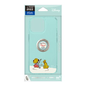 PGA iPhone 14 Pro用リング付 抗菌ハイブリッドケース Disney ミッキーマウス PG-DPT22Q06MKY [PGDPT22Q06MKY]【MAAP】