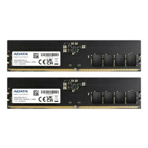 ADATA DDR5-4800 U-DIMM W[(16GB×2) AD5U480016G-DT [AD5U480016GDT]