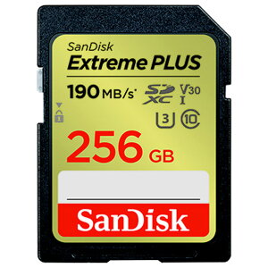 TfBXN Extreme PLUS SDXC UHS-IJ[h 256GB SDSDXWA-256G-JNJIP [SDSDXWA256GJNJIP]