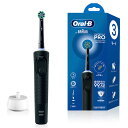 ブラウン 電動歯ブラシ すみずみクリーンPRO ブラック D1034133BK [D1034133BK]【RNH】【NVPM】