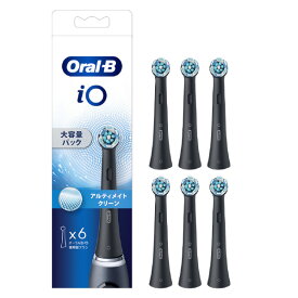 ブラウン オーラルB アルティメイトクリーン替ブラシ(6本) ブラック IORBCB-6EL [IORBCB6EL]