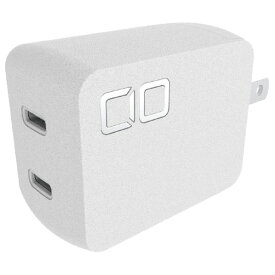 CIO 充電器 NovaPort DUO(65W) ホワイト CIO-G65W2C-WH [CIOG65W2CWH]【MYMP】