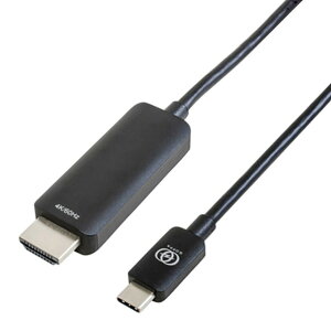 GOPPA USB Type-CHDMIϊP[u(1.5m) ubN GP-CHD460C15/B [GPCHD460C15B]