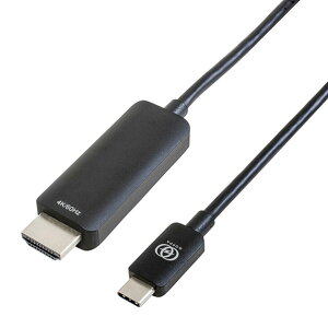 GOPPA USB Type-CHDMIϊP[u(3.0m) ubN GP-CHD460C30/B [GPCHD460C30B]