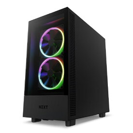 NZXT プレミアム ミドルタワー型PCケース ブラック CC-H51EB-01 [CCH51EB01]【AMUP】