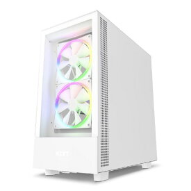 NZXT プレミアム ミドルタワー型PCケース ホワイト CC-H51EW-01 [CCH51EW01]